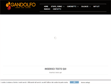 Tablet Screenshot of caminettigandolfo.com